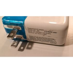 Replacement AC Adapter 16.5V 3.65A 60W MagSafe Tip for Apple MacBook Charger